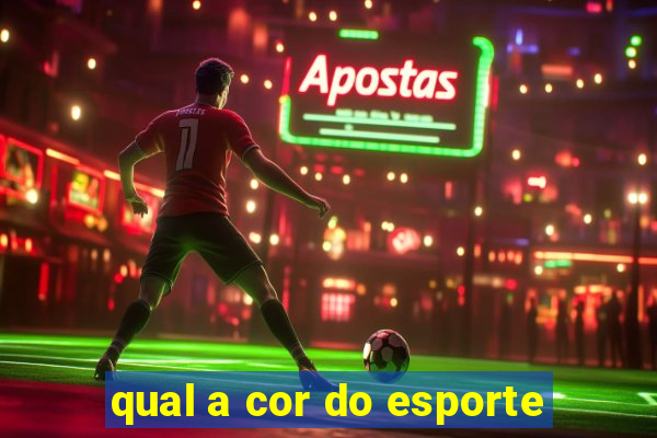 qual a cor do esporte